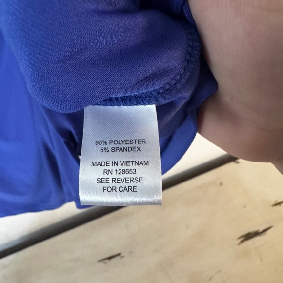 Ellen Weaver Womens 2X Blue‎ Wrap Knit Long Sleeve Top Tunic - Picture 3 of 5